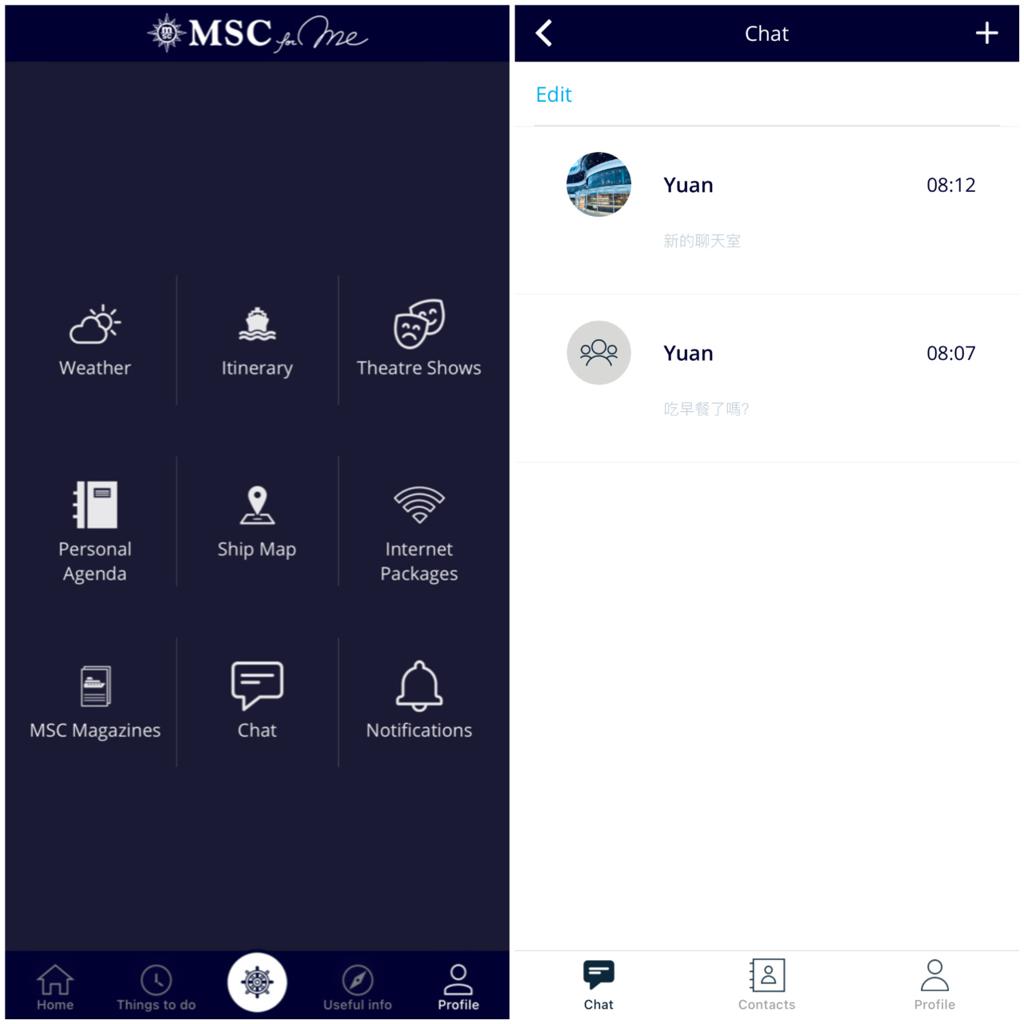 MSC for Me App